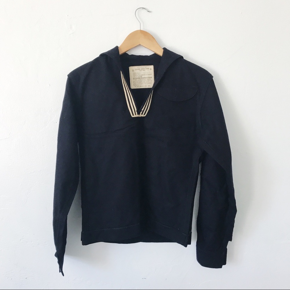 VINTAGE WWII Navy Uniform Jacket